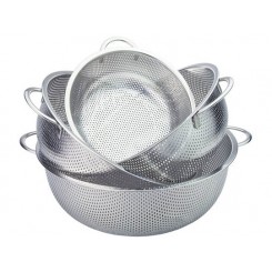 آبکش 6 تکه پانچ دار یونیک تمام استیل