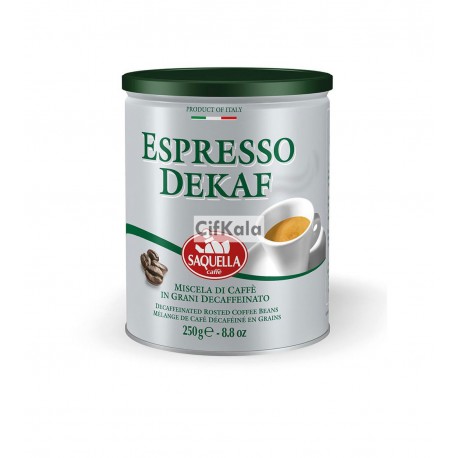 دانه قهوه اسپرسو دیکاف