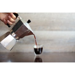 قهوه جوش 3 کاپ با واشر اضافه کارولین
